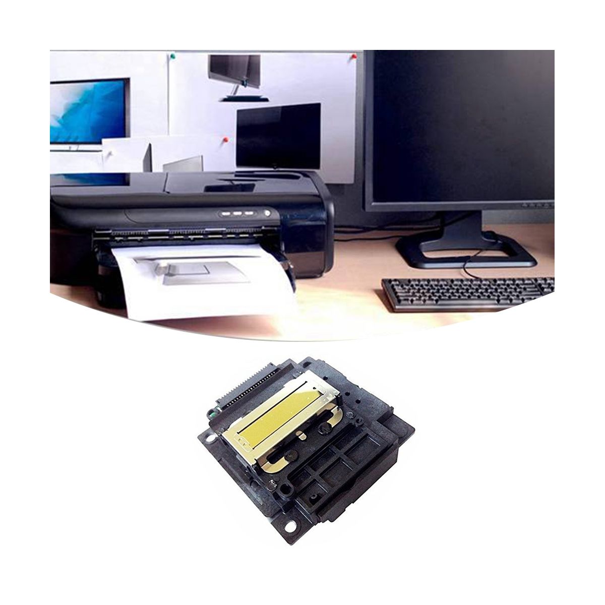For Epson L301 Nozzle L303 L351 L353 L551310 L358 ME303 Print Head Printer Repment Print Head