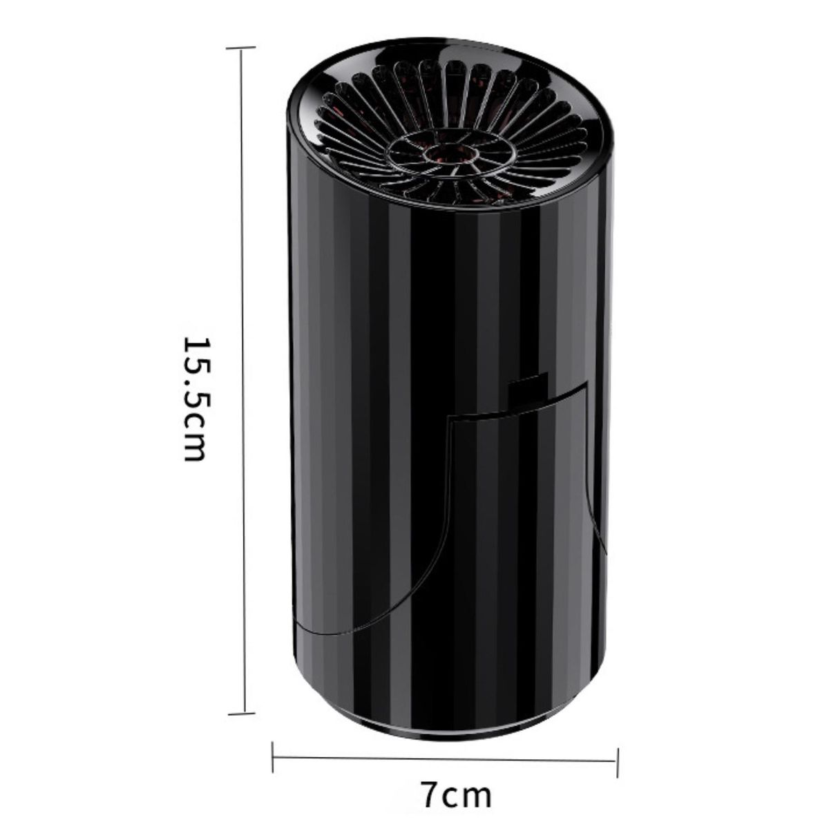 Car Defroster 12V 24V Portable Car Windshield Heater Black