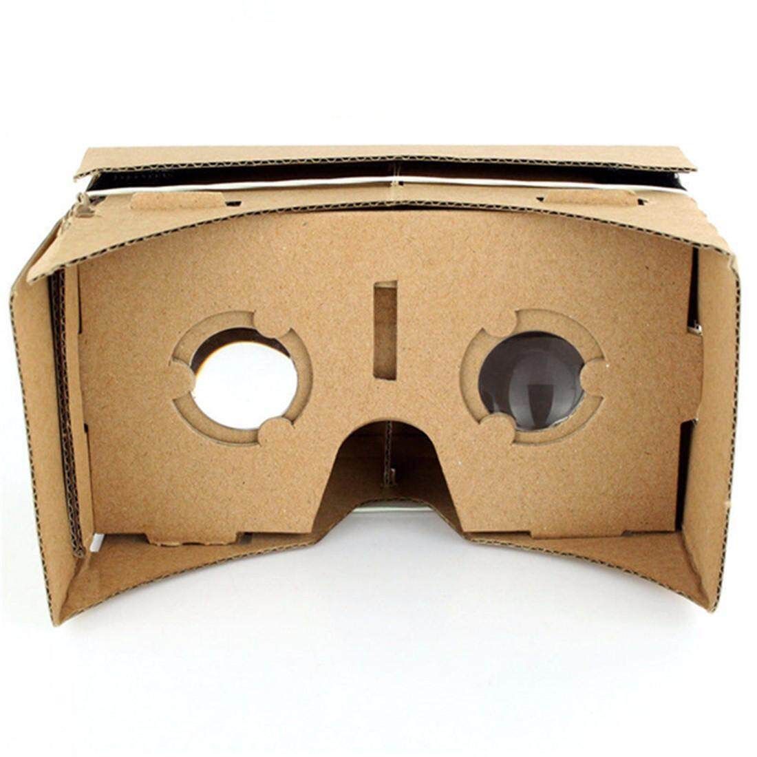 Ultra Clear Google Cardboard Valencia Quality 3D VR Glasses W Tag Head Strap