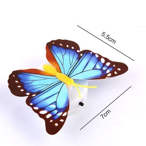 20pcs Colorful Changing Butterfly LED Night Lamp Disco Light