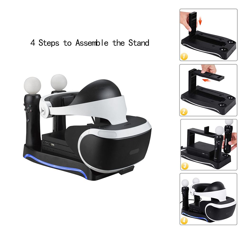 4 In 1 Ps4 Vr Showcase For Sony Playstation Move Ps Vr VR