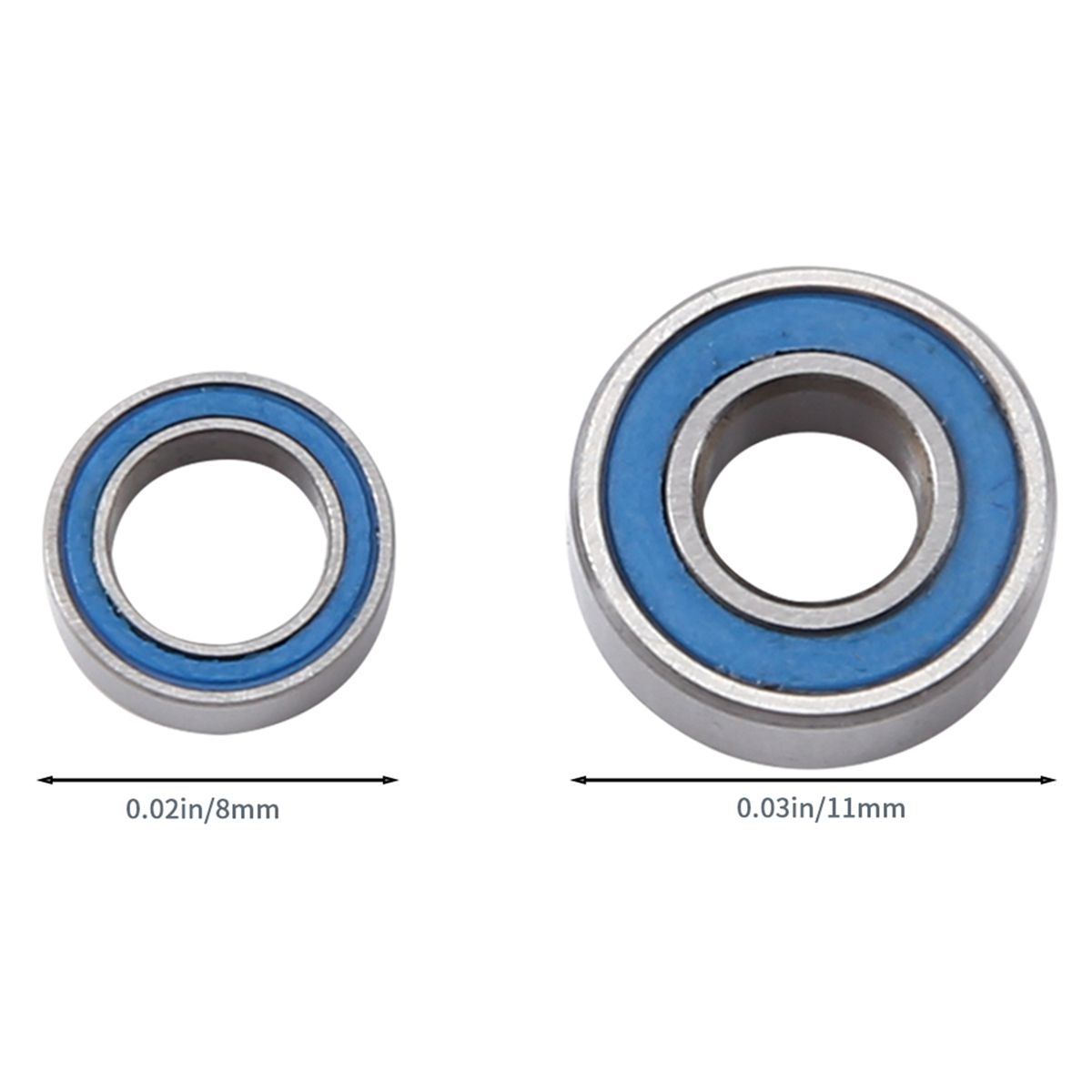10Pcs Sealed Bearing Kit for CW-01 CW01 RC Car Upgrade