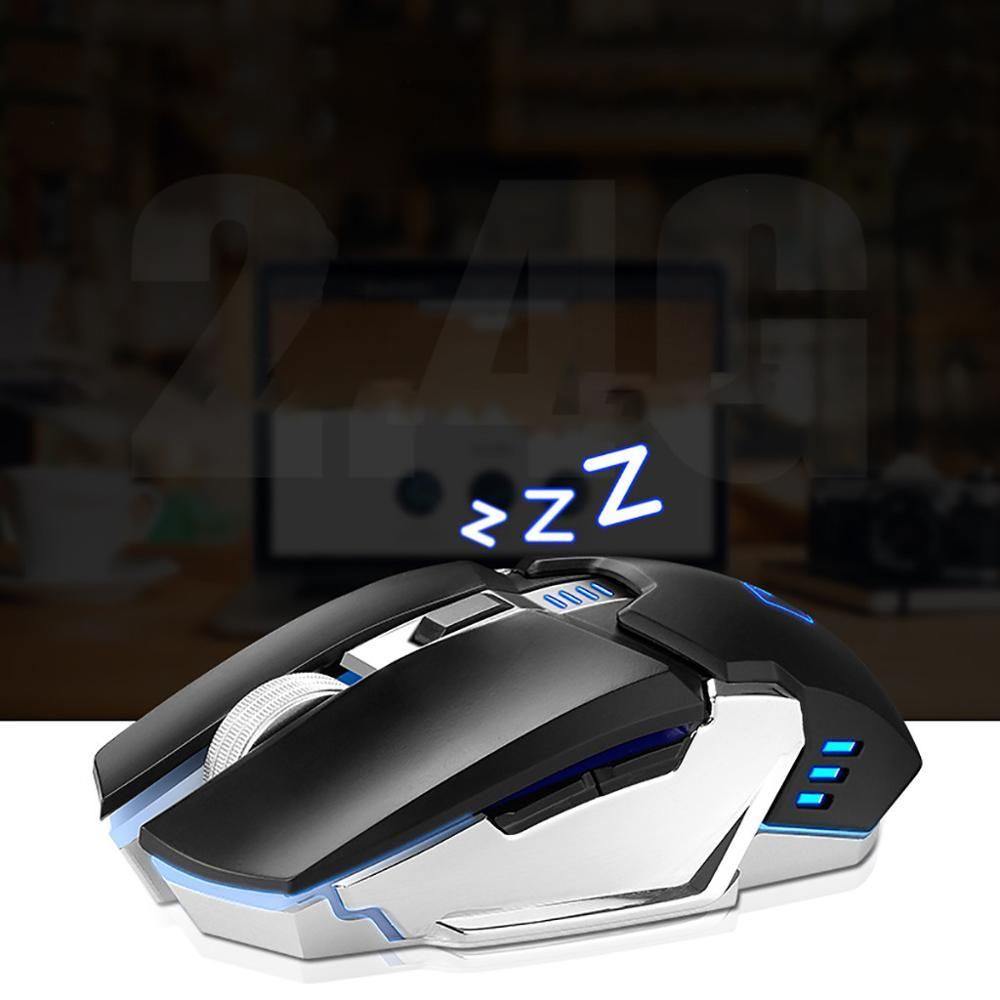 Wireless Mechanical Keyboard Mouse Game Set Rechargeable