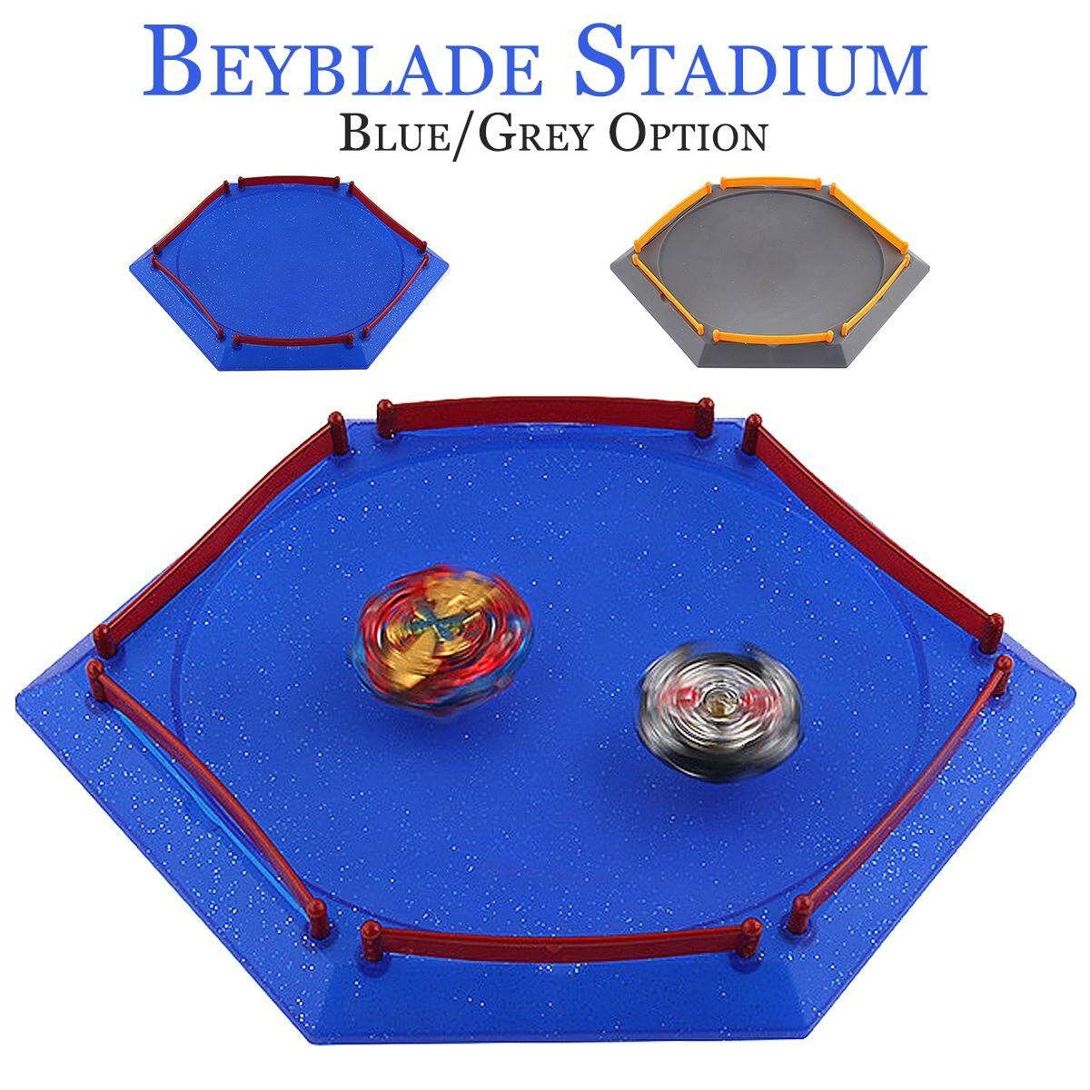 Batting Top Burst Beyblade Hexagonal Spinning Top Combat Stadium Grey