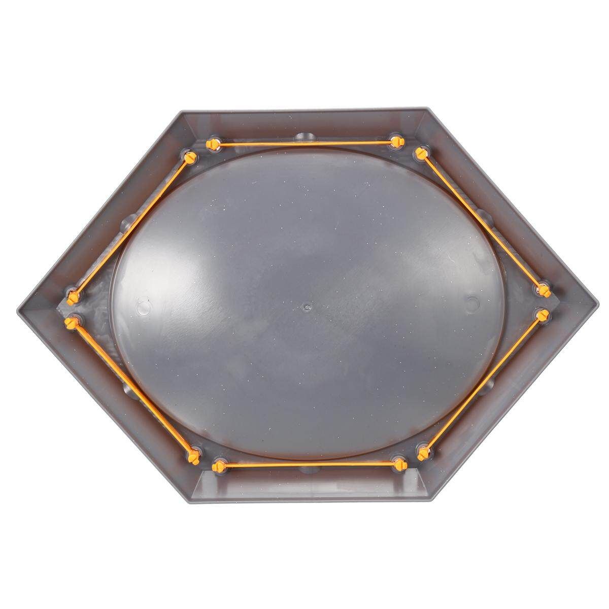 Batting Top Burst Beyblade Hexagonal Spinning Top Combat Stadium Grey