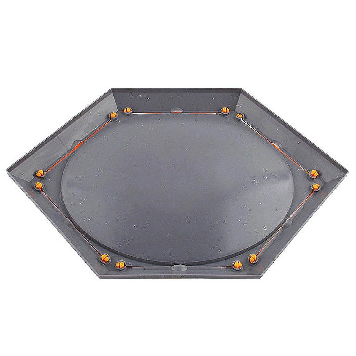 Batting Top Burst Beyblade Hexagonal Spinning Top Combat Stadium Grey