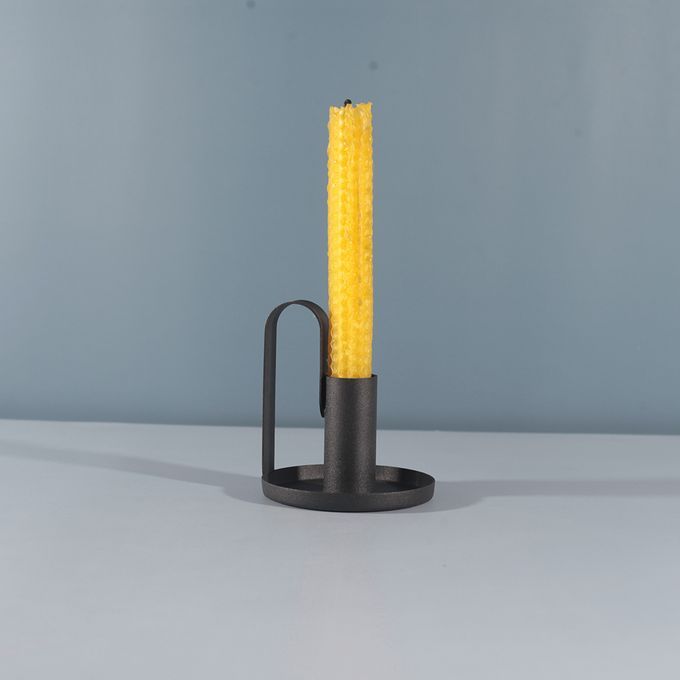Retro Candle Holder  Pillar TeaLight Candlestick For Dinner Home