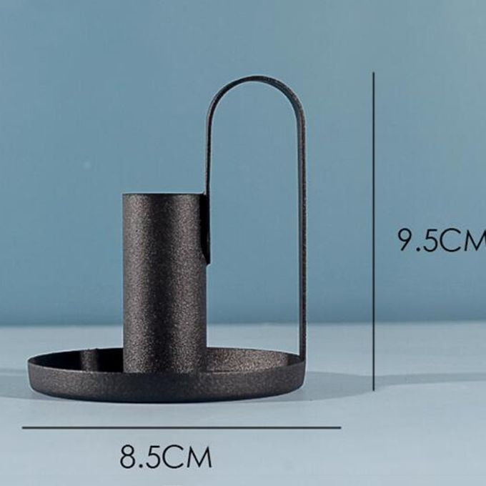 Retro Candle Holder  Pillar TeaLight Candlestick For Dinner Home