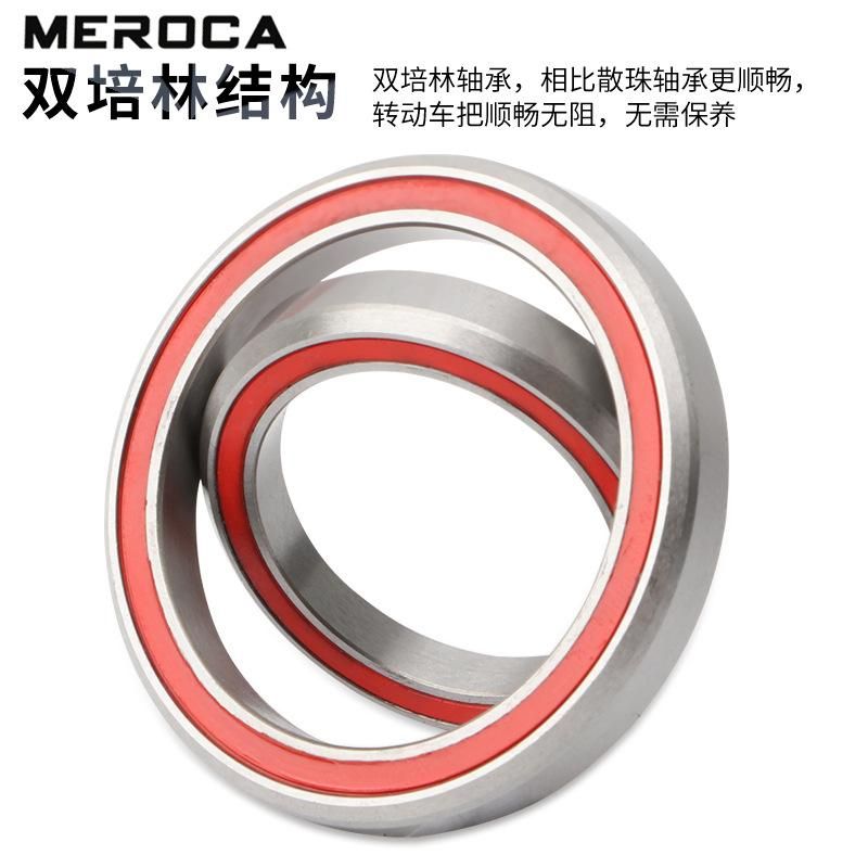 Meroca Mountain Bike Peilin Headset Steel Frame Car Kids Balance Bike 34mm External Bearing Shaft Front Fork Faucet Accessories