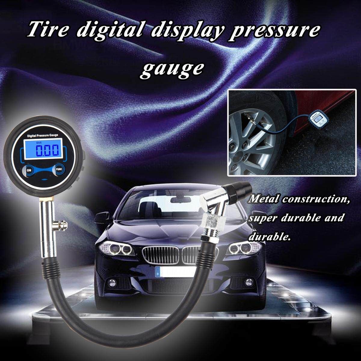 0-200PSI Car Truck Auto Motor Tyre Tire Air Dial Meter Tester