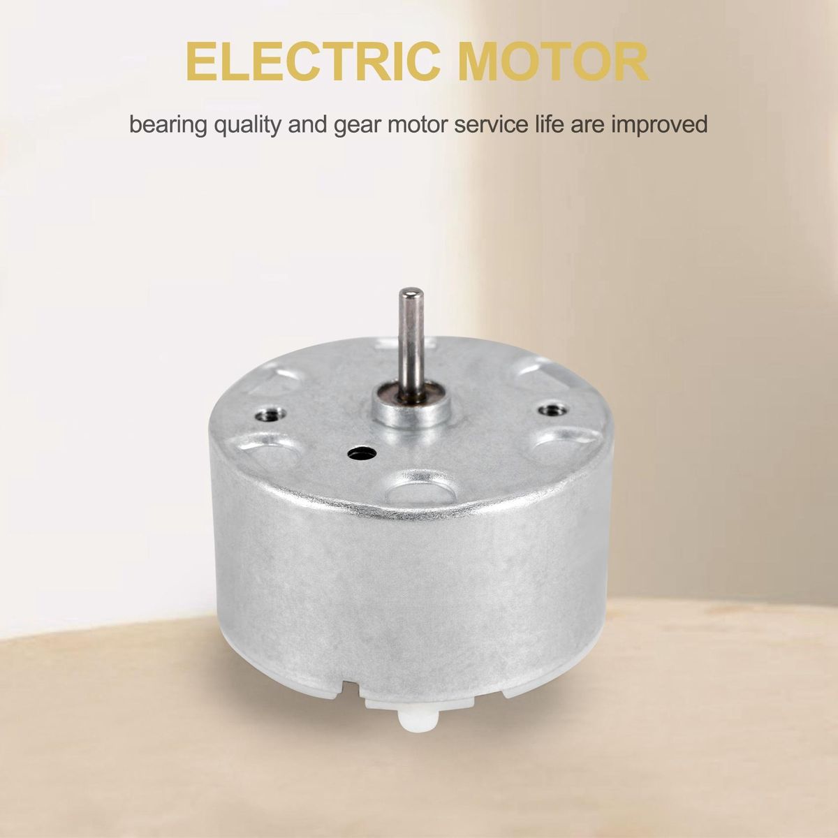 RF-500 TB-12560 DC 15 - 12 V 2700 U  MIN Idling speed 32 mm diameter DC motor silver