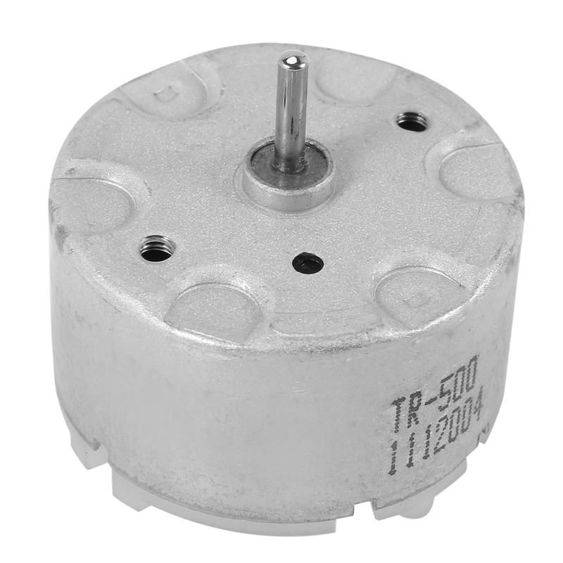 RF-500 TB-12560 DC 15 - 12 V 2700 U  MIN Idling speed 32 mm diameter DC motor silver