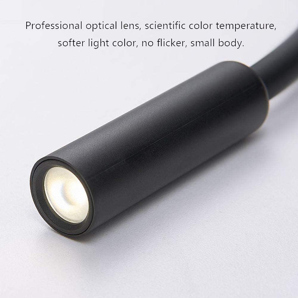 HUIZUO LED Neck Reading Light 4000K Rechargeable Hands Free Reading Lamp with 2 Brightness Levels/Bendable Silicone Arms/1000mAh Battery Book Light Perfect for Bookworms/Craft & Knitting/Camping/Repairing