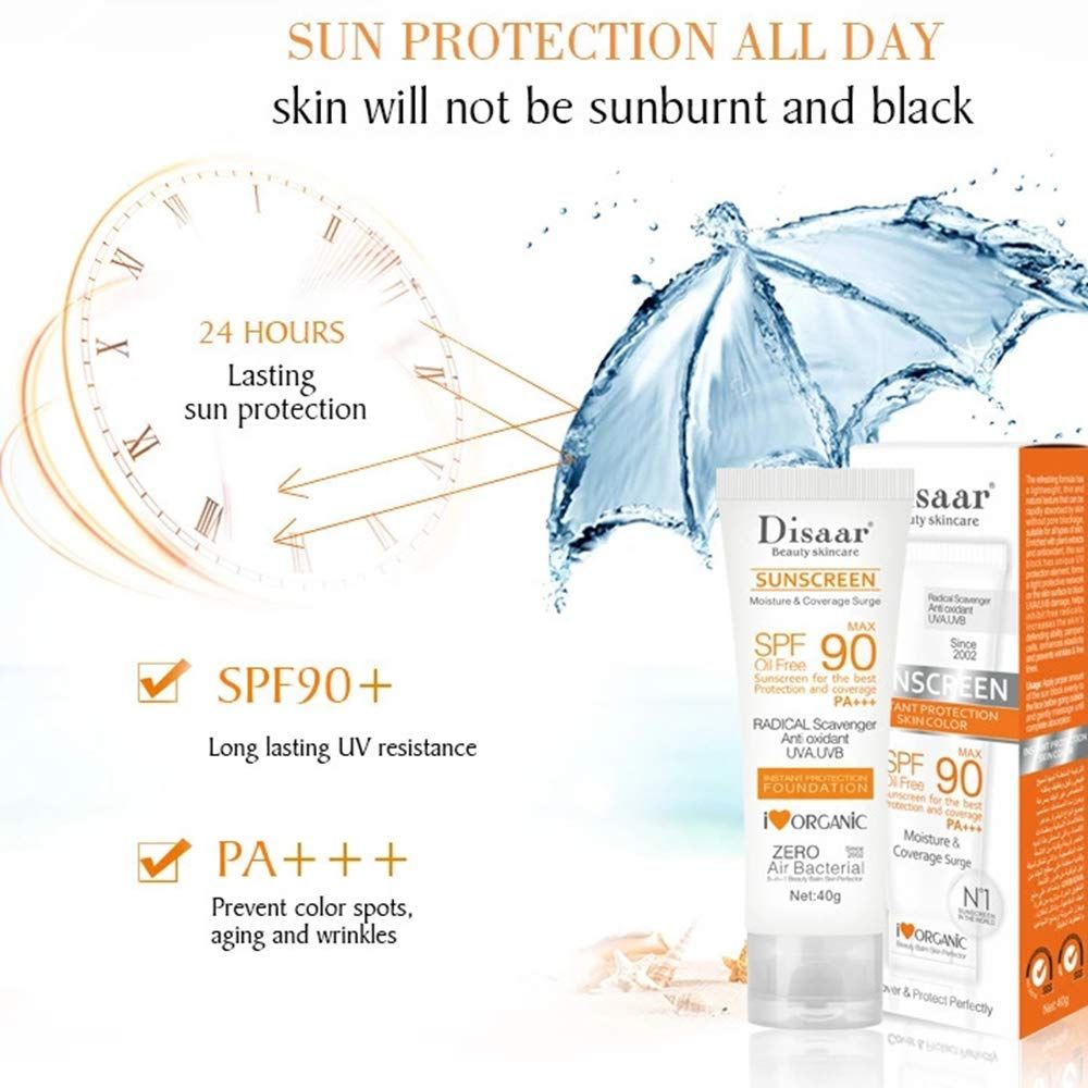 Beauty Skincare Sunscreen Sunblock  SPF 90