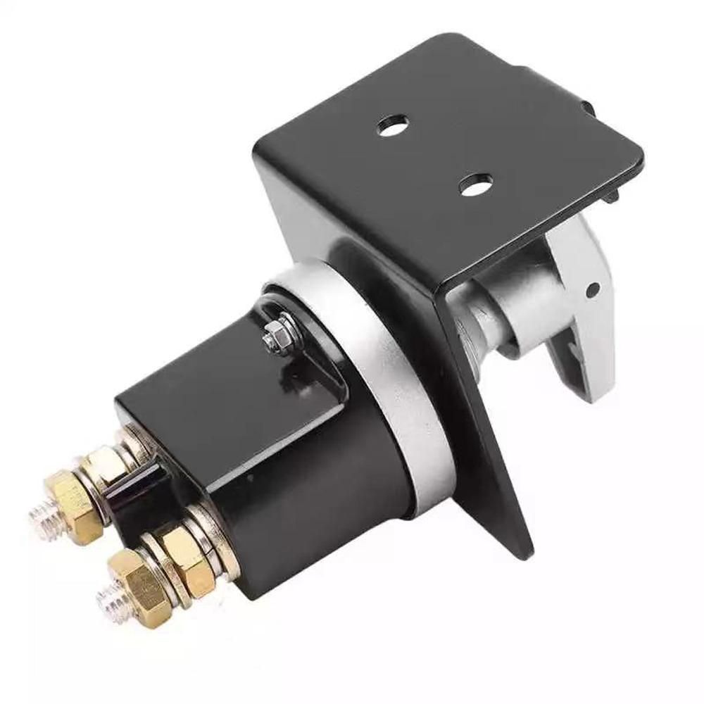 Battery Disconnect Switch with Lock-Out Plate Fixed Handle Isolator Replace 20247 Battery Doctor for Car Auto RV Marine Boat