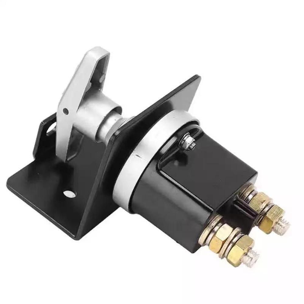 Battery Disconnect Switch with Lock-Out Plate Fixed Handle Isolator Replace 20247 Battery Doctor for Car Auto RV Marine Boat