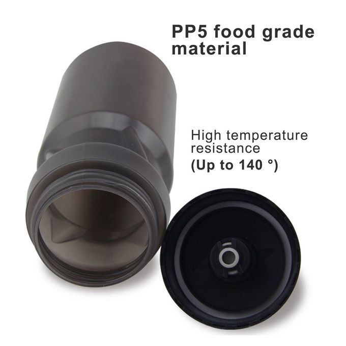 Portable   Water Bottle For  Y Ling And Running Non-odor Water Bottle-black-22*7cm