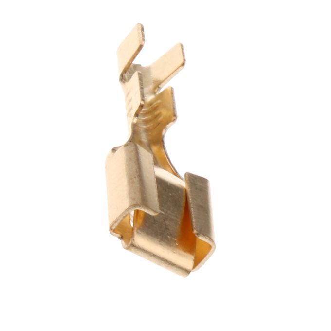 50X Female Spade Quick   Terminals 6.3mm Connector Non Insulated