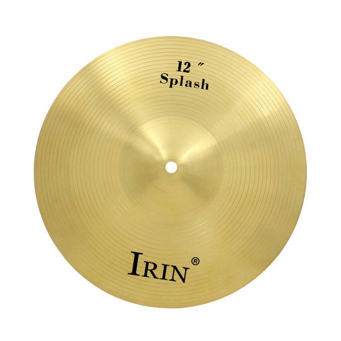 12" Cymbal Brass Hand Cymbals Gong Set For Drum Band Percussion