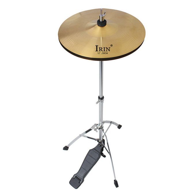12" Cymbal Brass Hand Cymbals Gong Set For Drum Band Percussion