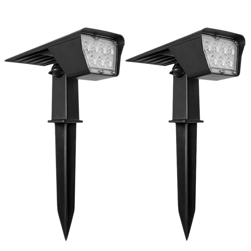 Solar Spotlights Outdoor,Wall Light for Garden Driveway Porc
