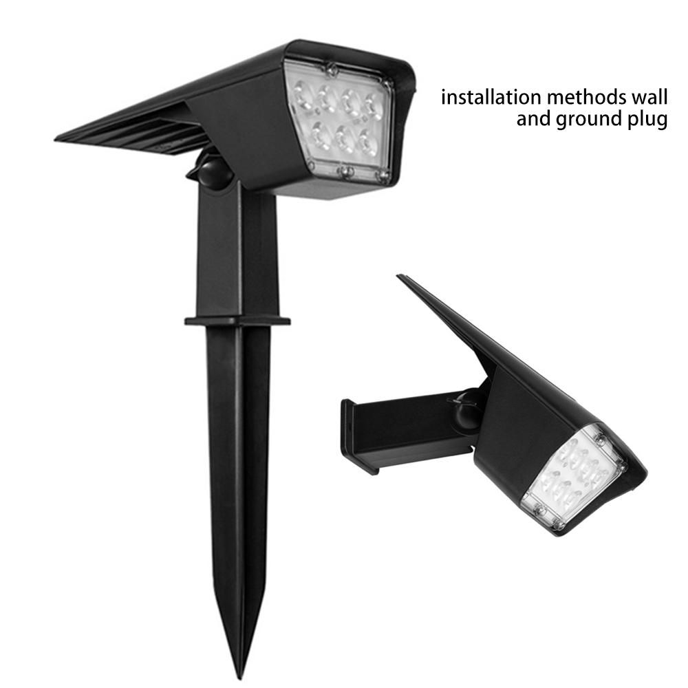 Solar Spotlights Outdoor,Wall Light for Garden Driveway Porc