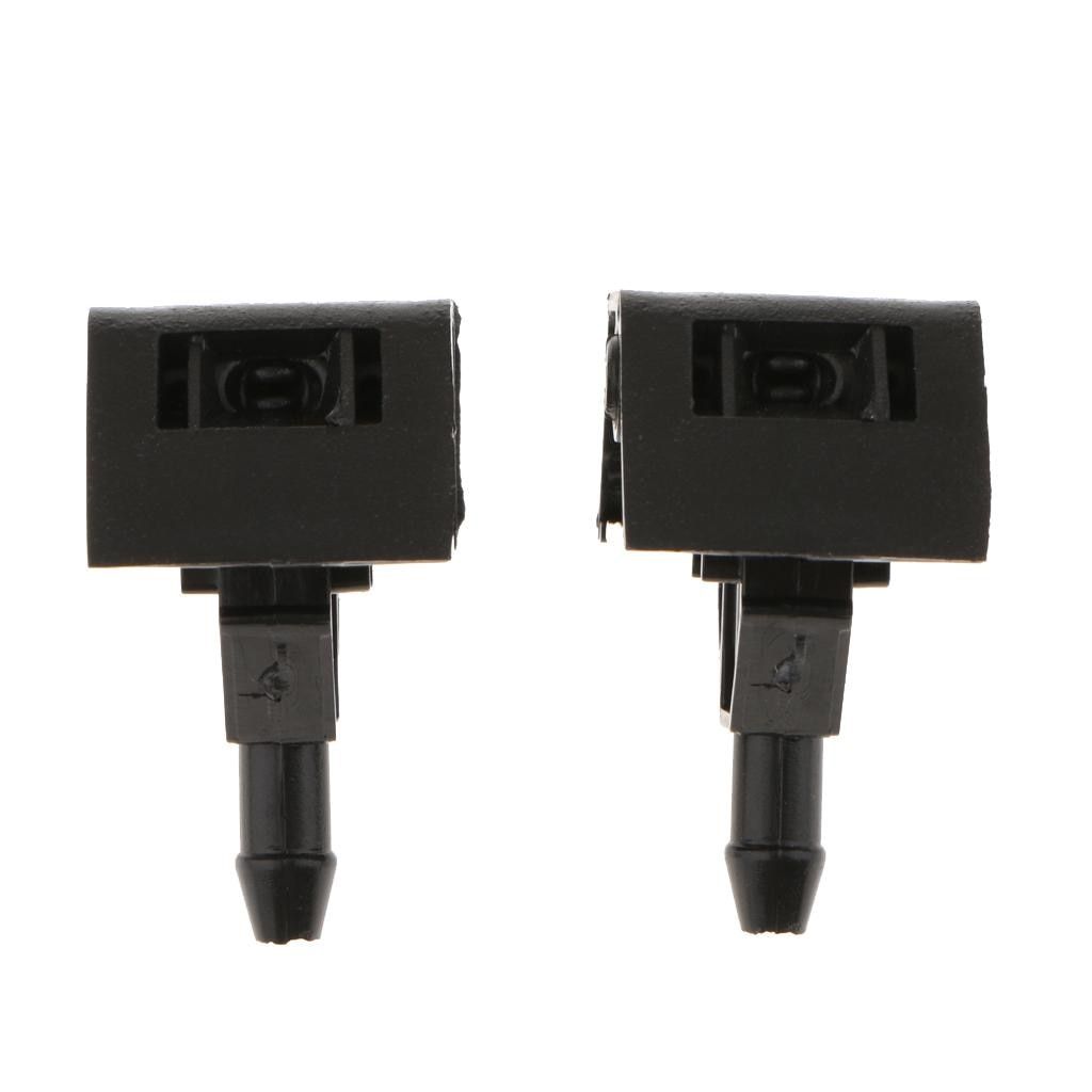 1Pair Perfect Replacement Single Hole Windshield Washer Nozzle Wiper Spray