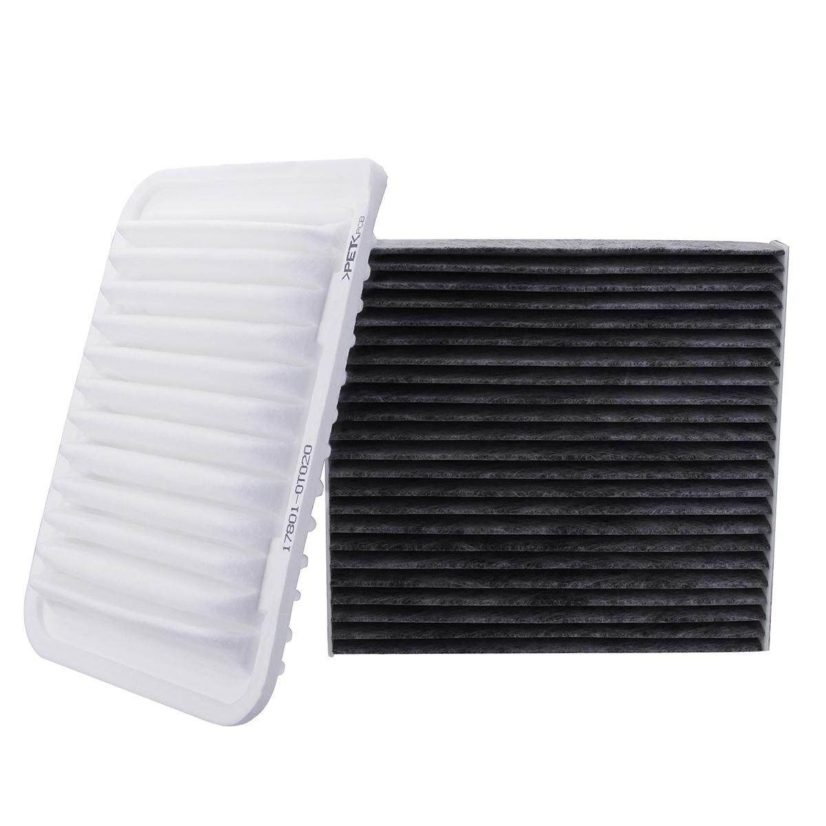 Engine & Cabin A/ Air Filter For Toyota Corolla 09-17 Yaris 07-17 Matrix 09-14