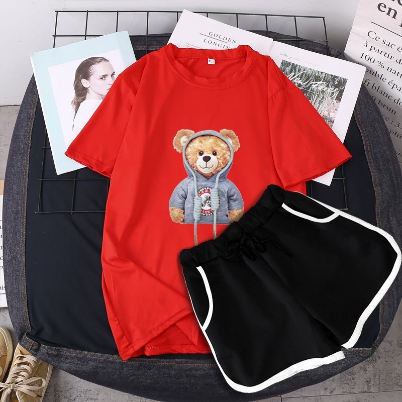 Ladies/women 2pcs Set Of Sexy Night Wear Red