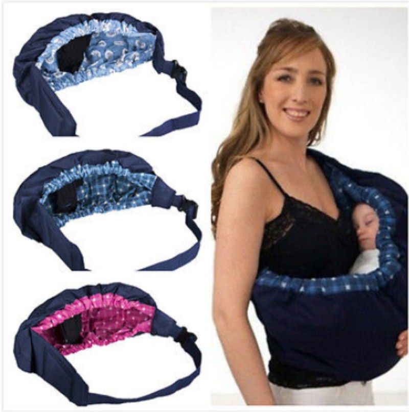 Newest Style Infant Baby Newborn Carrier Sling Wrap Rider Backpack Adjustable Carrier Ring Firm Carrier Baby Insurance A