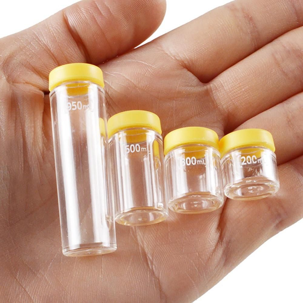 8Pcs 1/12 1/6 Scale Miniature Dollhouse Food Container Mini Storage Can for Blyth Barbies Doll Kitchen Toy Cream Yellow