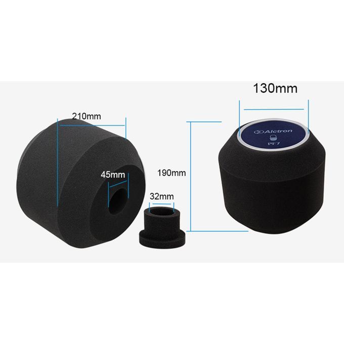 Professional Sound Recording Booth Microphone Isolation Shield For