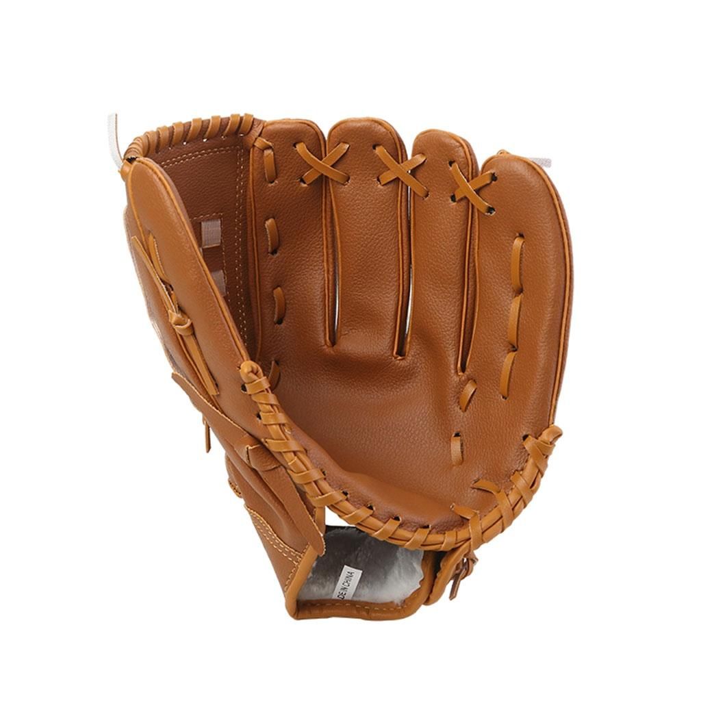 2x Baseball Glove Softball Gloves Right Hand Throw For