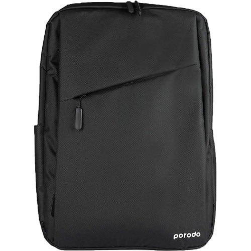 Lifestyle Waterproof Oxford + Pu Backpack Usb-a Port - Black