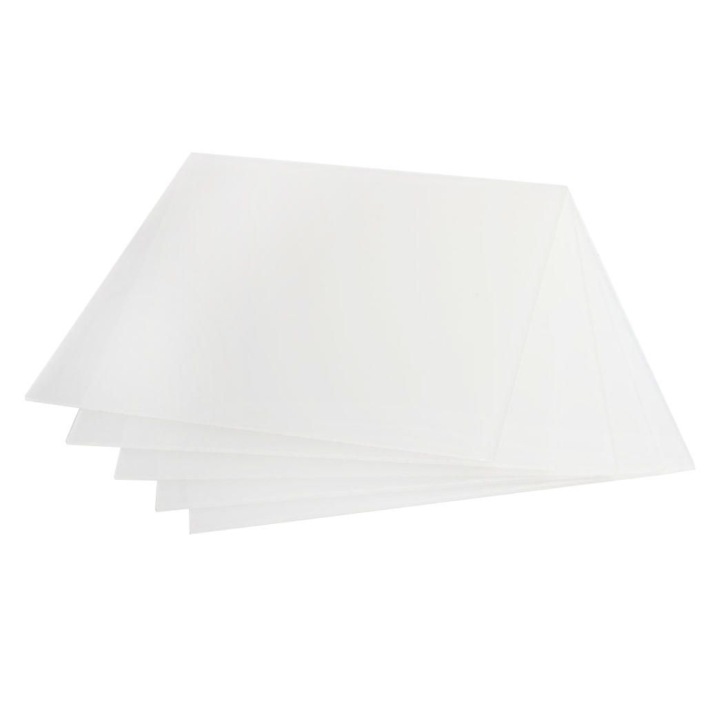 Clear Acrylic Perspex Sheet Cut Transparent 200x200x2mm