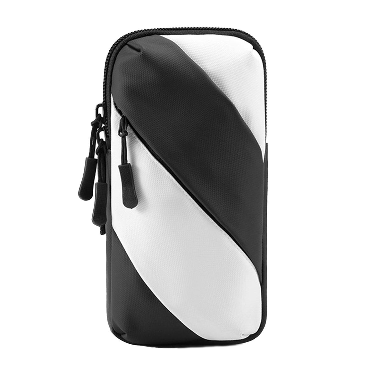 Arm Band Case No Slip Armband Phone Holder Black White
