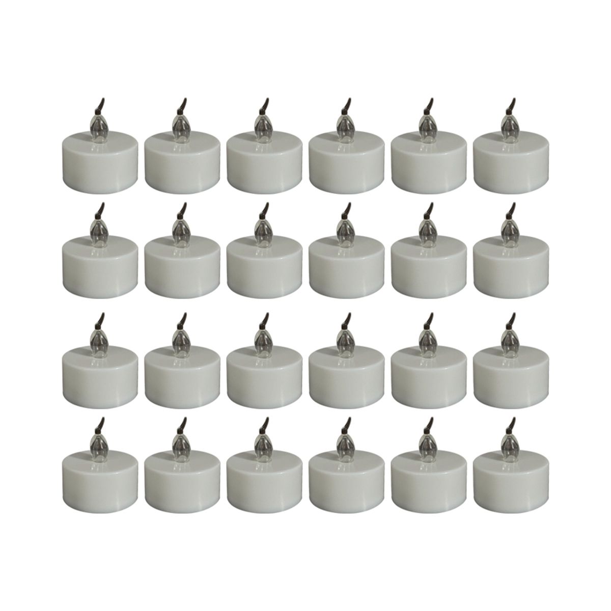 24Pcs/Set High Quality CR2032 Candle Light Birthday