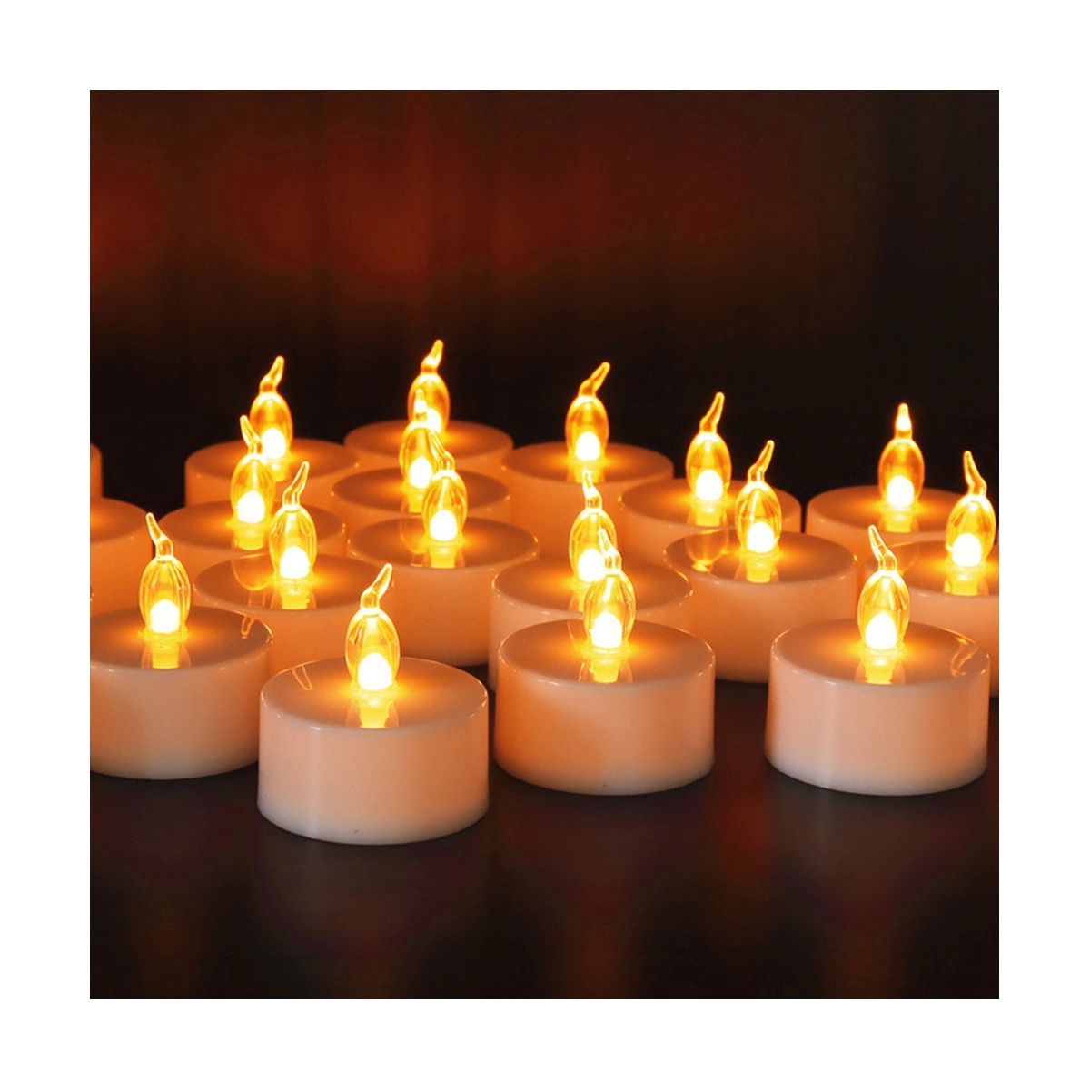 24Pcs/Set High Quality CR2032 Candle Light Birthday