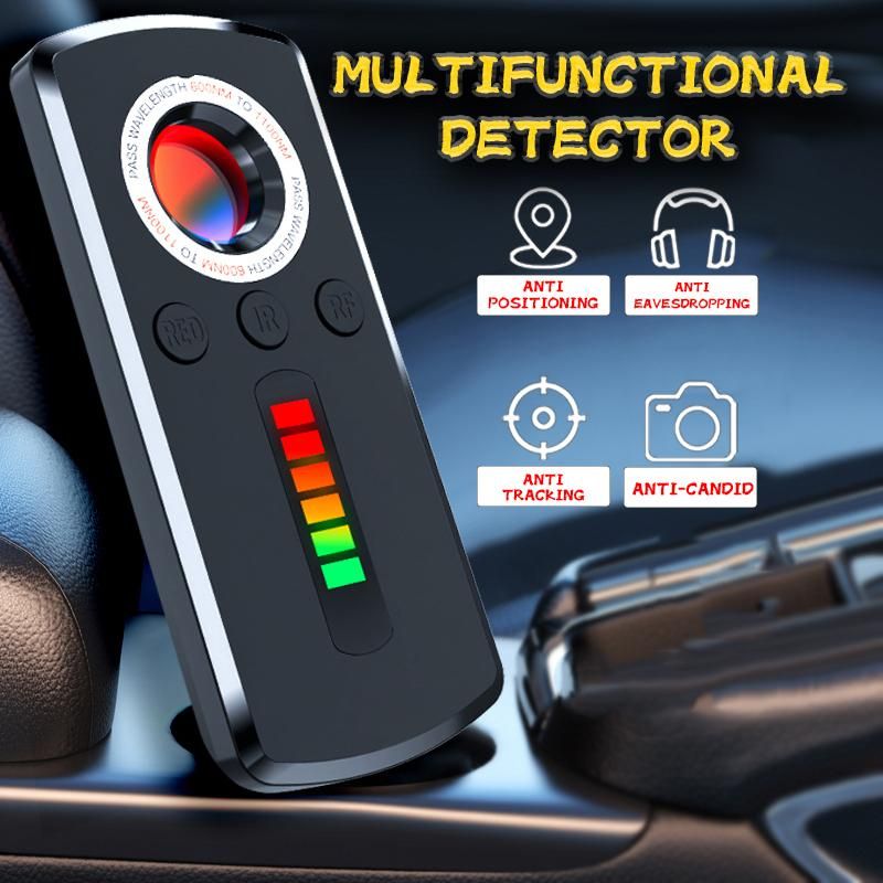 Anti Spy Tracker Hidden Camera Detector Wireless RF Signal Bug Detector