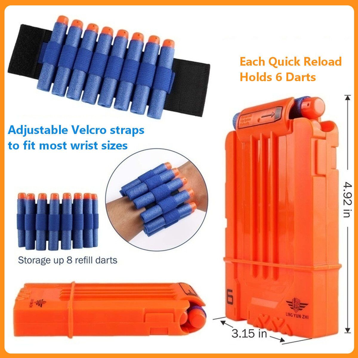 Kids Outdoor Game Holder Kit N-Strike Elite Series Game Toys Set