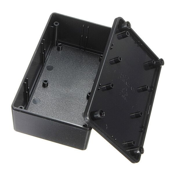 ABS Plastic Electronics Enclosure Or Project Box Black 10.3x6.4x4cm