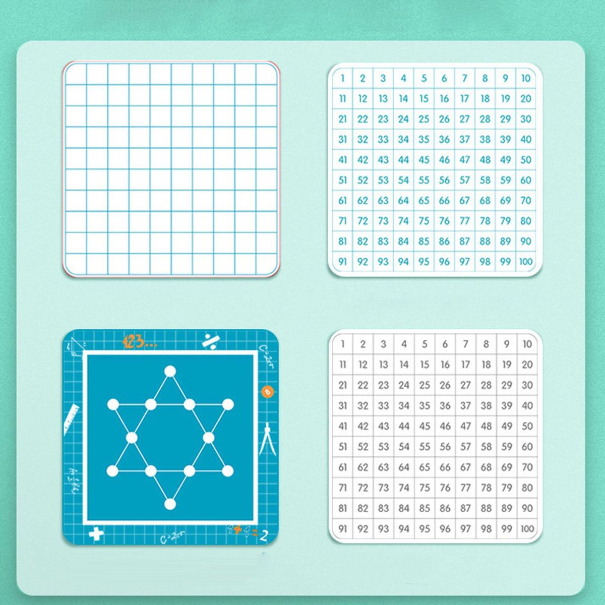 Math Toy Motor Skill Hundred Digital Board Activity For Children Kids