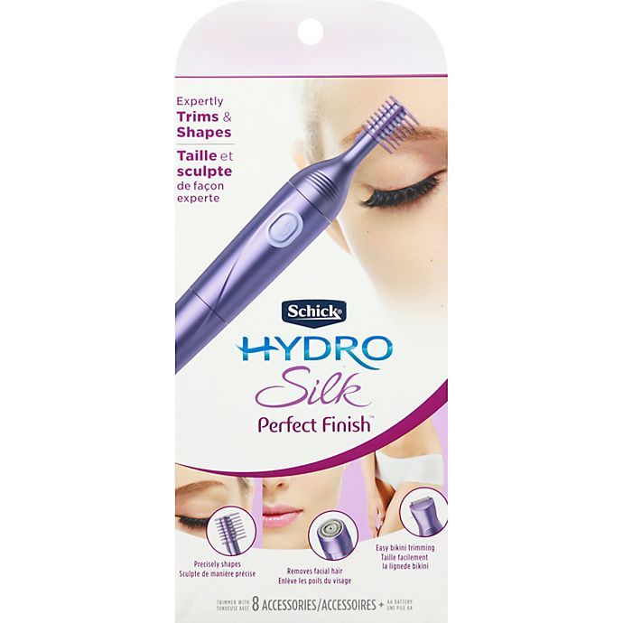 Hydro Silk Perfect Finish Trimmer, 8-in-1 Grooming Kit For Wome
