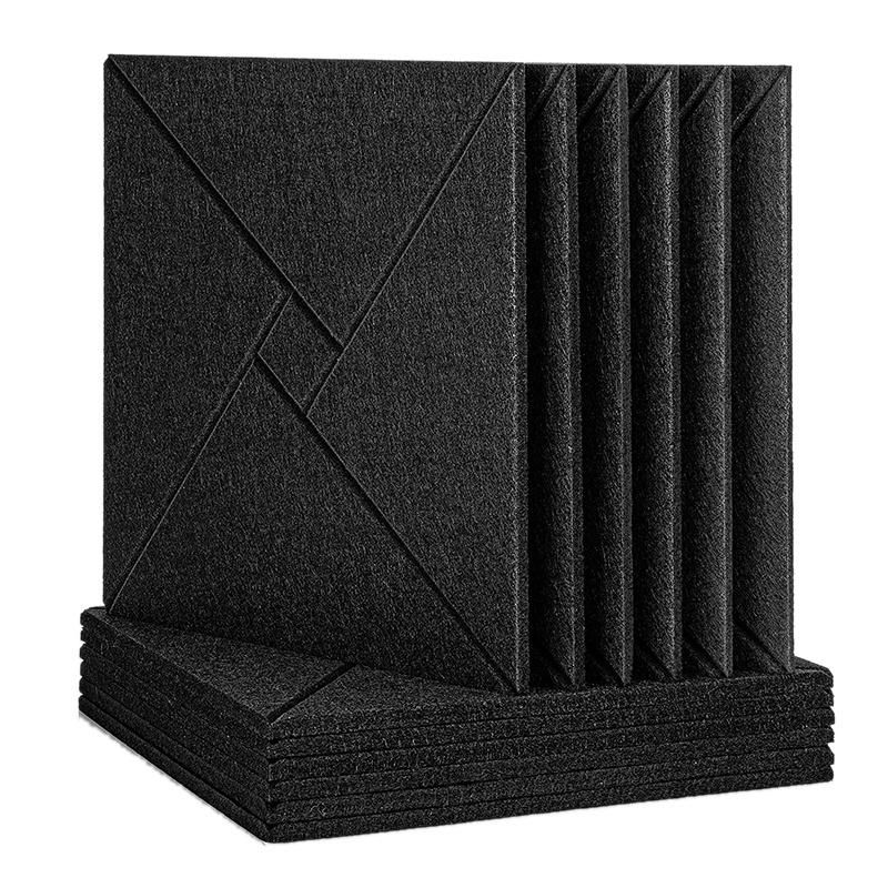 12 Pcs Acoustic Foam Panels,for Acoustic Treatment of Home