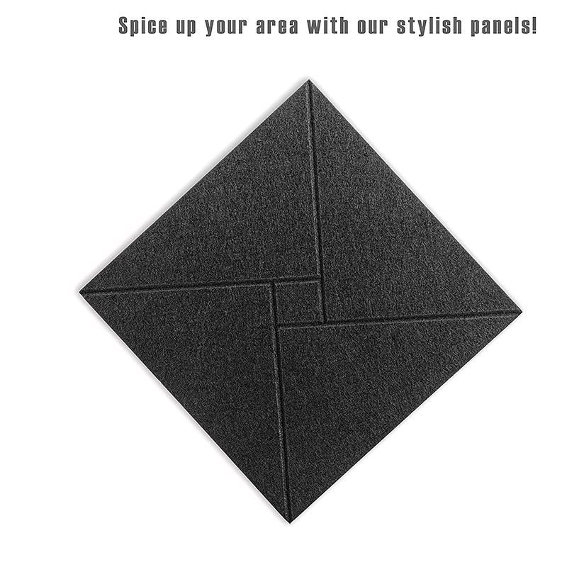 12 Pcs Acoustic Foam Panels,for Acoustic Treatment of Home
