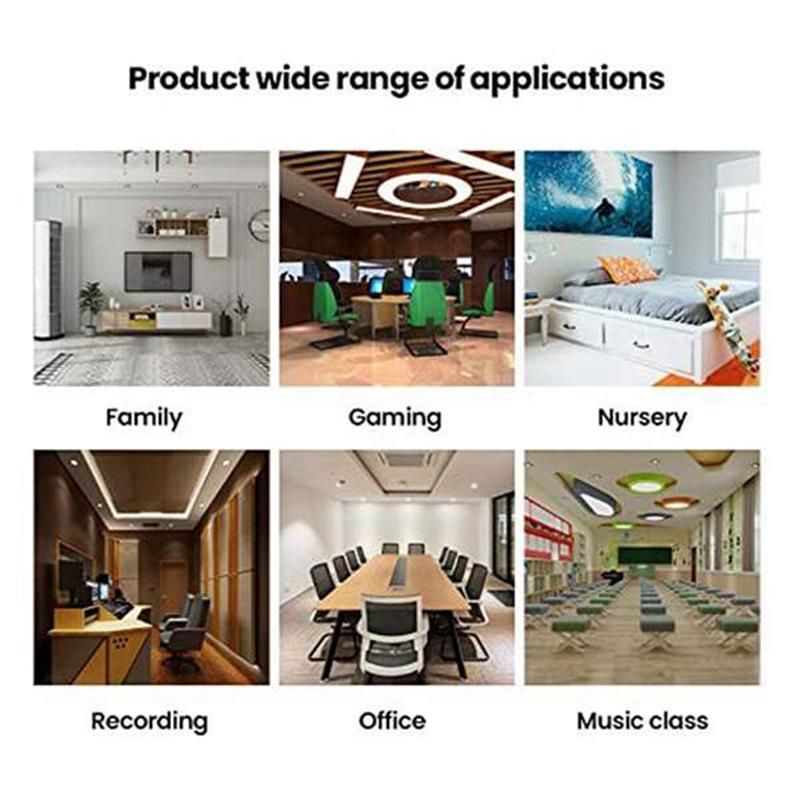 12 Pcs Acoustic Foam Panels,for Acoustic Treatment of Home
