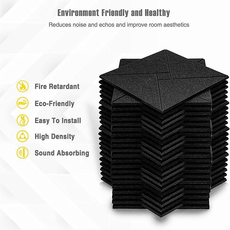 12 Pcs Acoustic Foam Panels,for Acoustic Treatment of Home