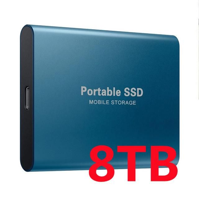 External mobile hard disk USB 3.0, portable SSD, shockproof