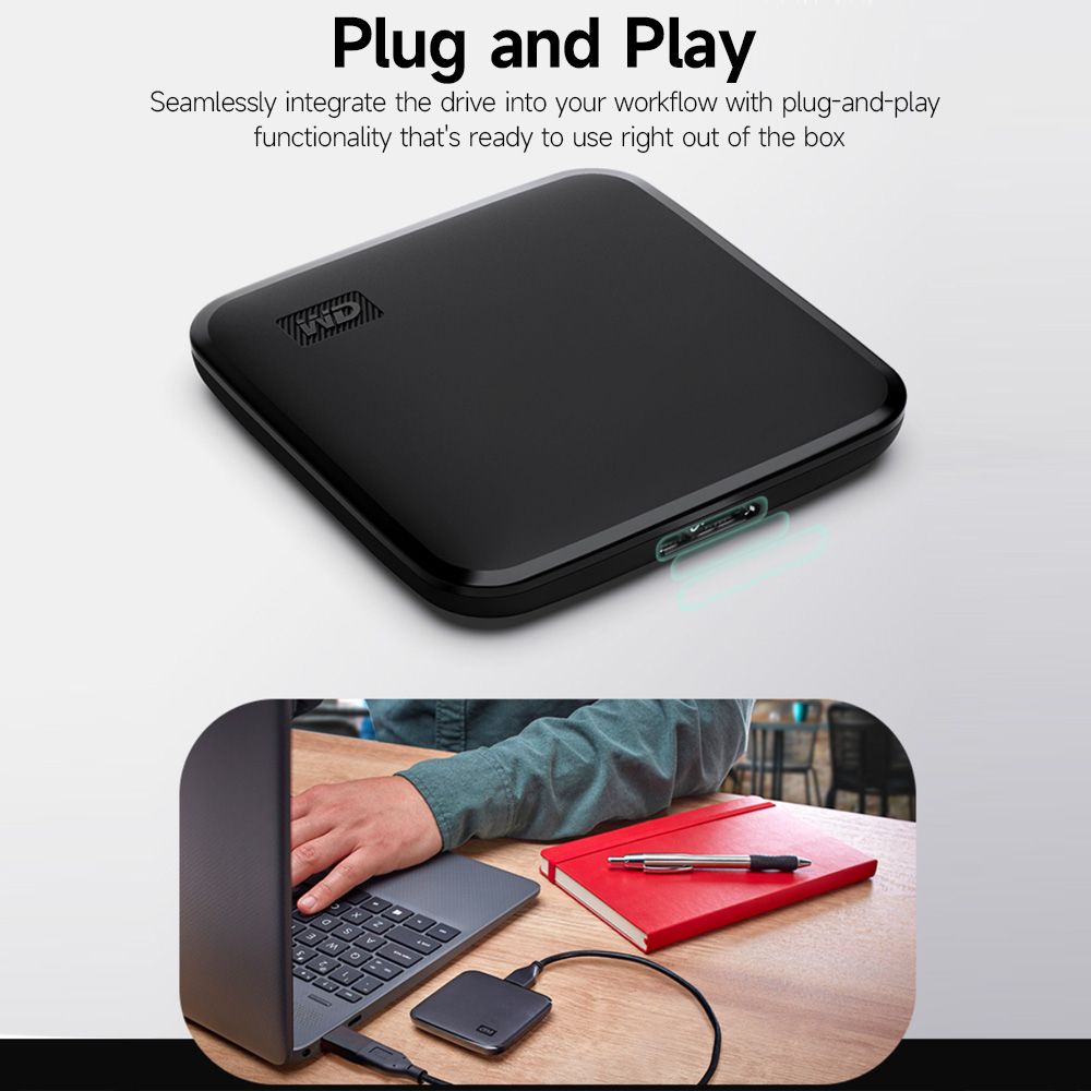 Elements SE SSD 2TB Portable Solid State Drive