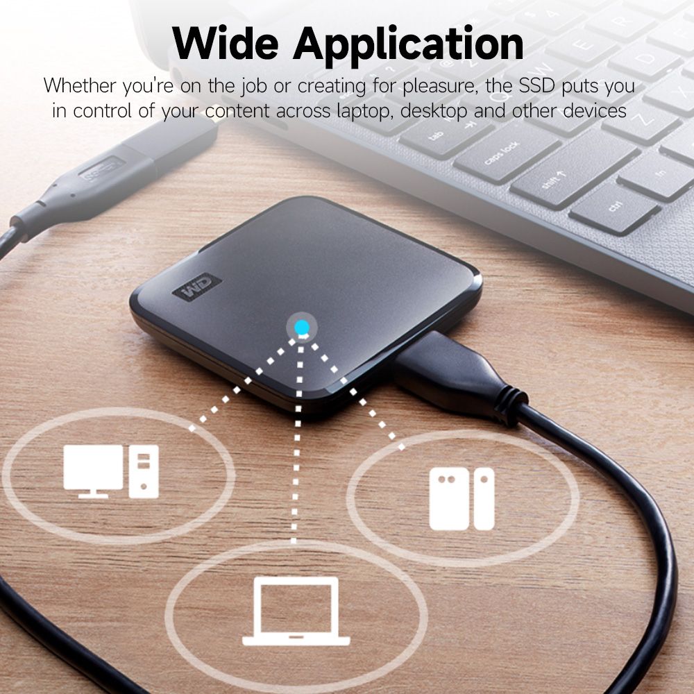 Elements SE SSD 2TB Portable Solid State Drive